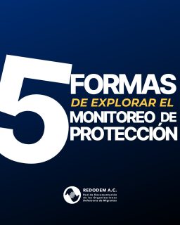 📊 5 claves para navegar el Monitoreo de Protección de la Redodem. El trabajo de los albergues y organizaciones de la Redodem se traduce en una plataforma que te permite explorar, comparar y entender la movilidad humana desde la realidad que se vive en los caminos.

🔎 Entra a 👉 monitoreo-de-proteccion.redodem.org
 y descubre:
1️⃣ Cruces de datos entre años (2023 y 2024)
2️⃣ Filtros por género y edad
3️⃣ Mapas de rutas y regiones de tránsito
4️⃣ Motivos de migración y tipos de violencia
5️⃣ Descarga directa de información para tus investigaciones o campañas