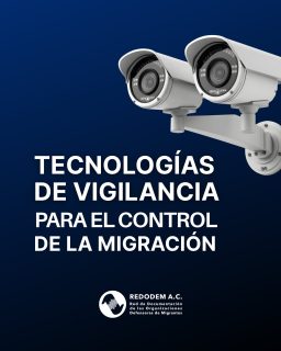 La vigilancia digital está redefiniendo la manera en que se controla y se vive la migración en nuestra región. Drones, bases biométricas, algoritmos y dispositivos de rastreo se presentan como herramientas “eficientes”, pero en la práctica están generando nuevas formas de control, criminalización y riesgo para las personas en movilidad humana.
Para este post consultamos el informe indispensable del Centro por la Justicia y el Derecho Internacional (CEJIL):
Tecnologías de vigilancia en el control migratorio: impactos y riesgos para los derechos humanos de las personas en situación de movilidad humana (2024).
Este análisis muestra cómo estas tecnologías se extienden más allá de las fronteras físicas, alcanzando albergues, rutas y procesos de refugio o regularización; y cómo su uso sin regulaciones con enfoque de derechos humanos puede derivar en violaciones a la privacidad, discriminación, deportaciones opacas y mayor exposición a violencias.
🔗 Puedes leer el informe completo aquí, en el enlace de nuestra biografía y en las redes de CEJIL.