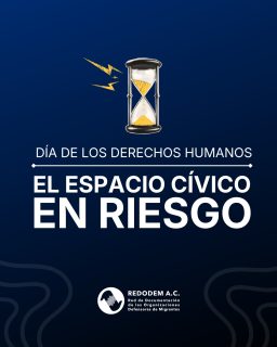 El espacio cívico se está cerrando: aumentan la criminalización, la estigmatización y los recortes que afectan a quienes documentan y acompañan.

Esta combinación debilita al tejido organizativo, incrementa los riesgos y limita la incidencia pública.

En el Día de los Derechos Humanos afirmamos:
📌 La evidencia importa.
📌 La sociedad civil es esencial.
📌 La protección requiere recursos.

Defender derechos exige estructuras fuertes y participación efectiva.